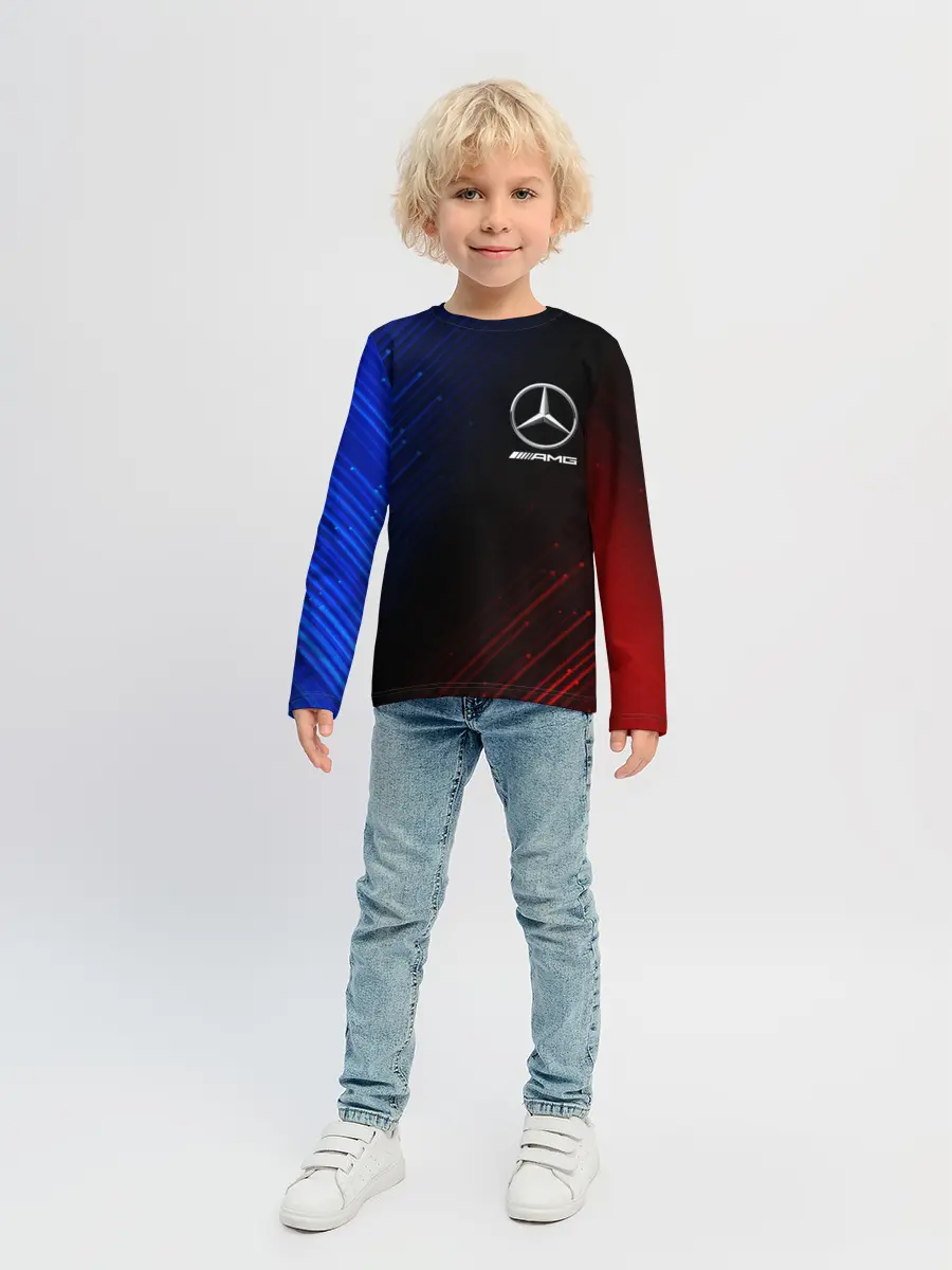 Детский лонгслив / MERCEDES / МЕРСЕДЕС