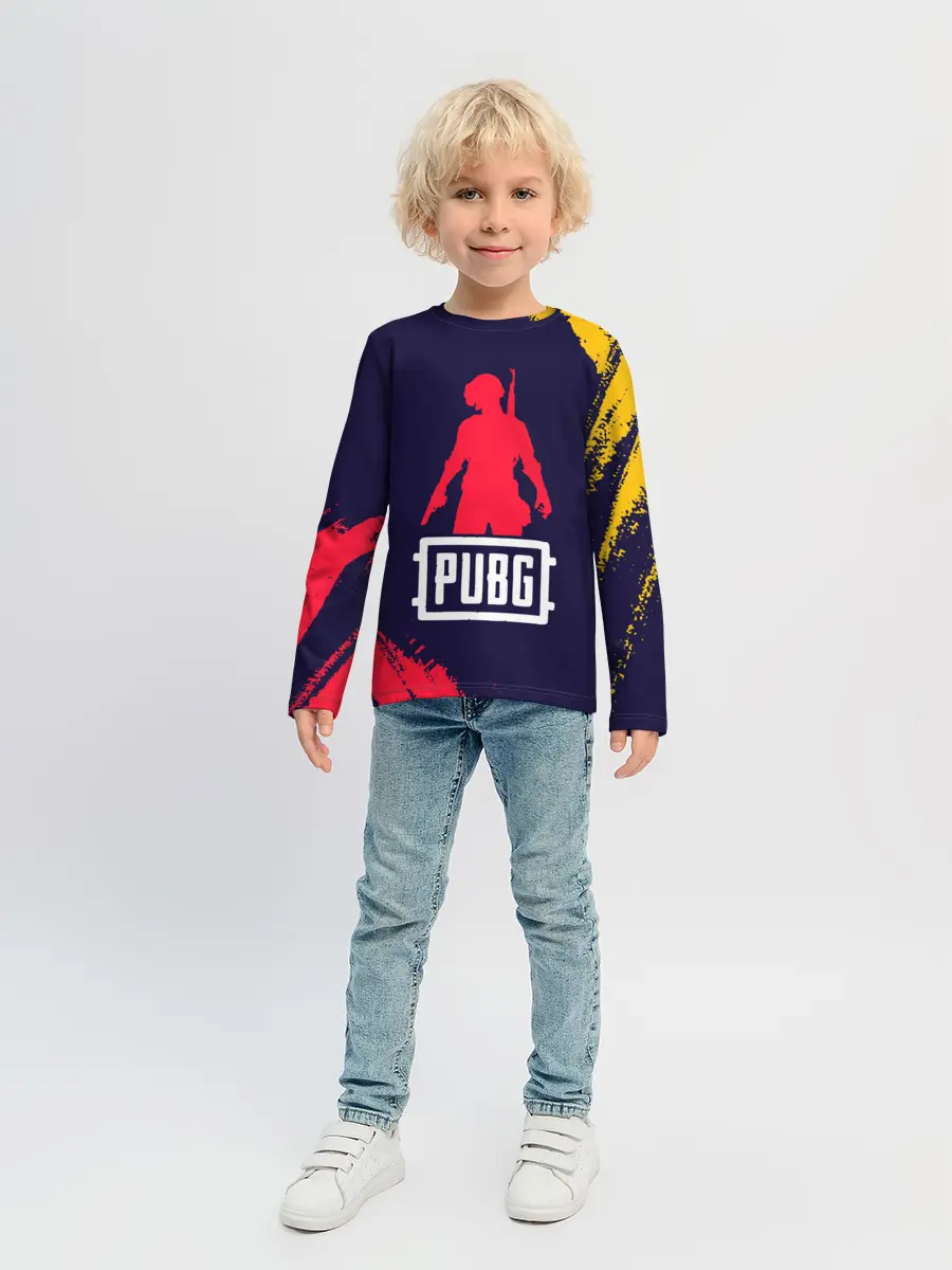 Детский лонгслив / PUBG / ПАБГ