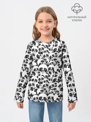 Детский лонгслив / ПАНДОЧКИ