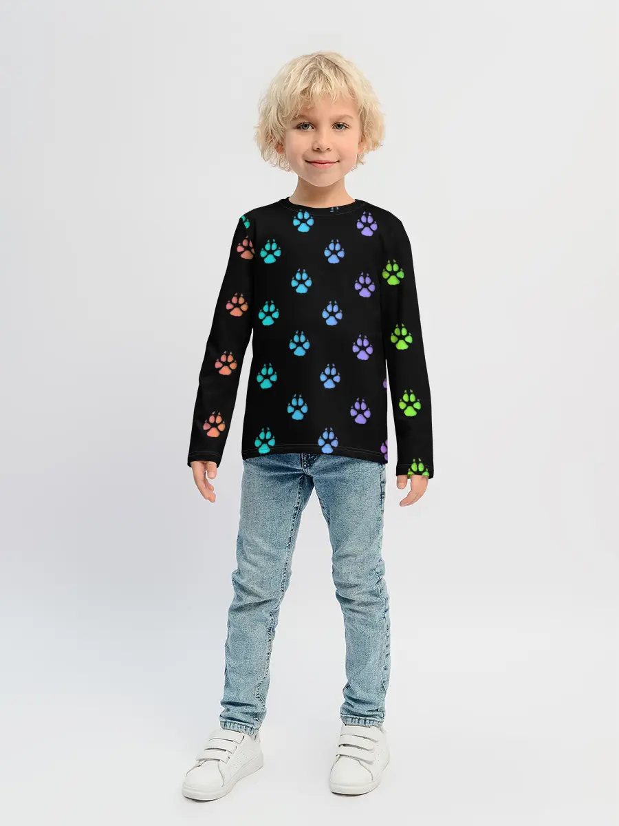 Детский лонгслив / ЛАПКИ