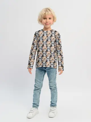 Детский лонгслив / МИШКИ