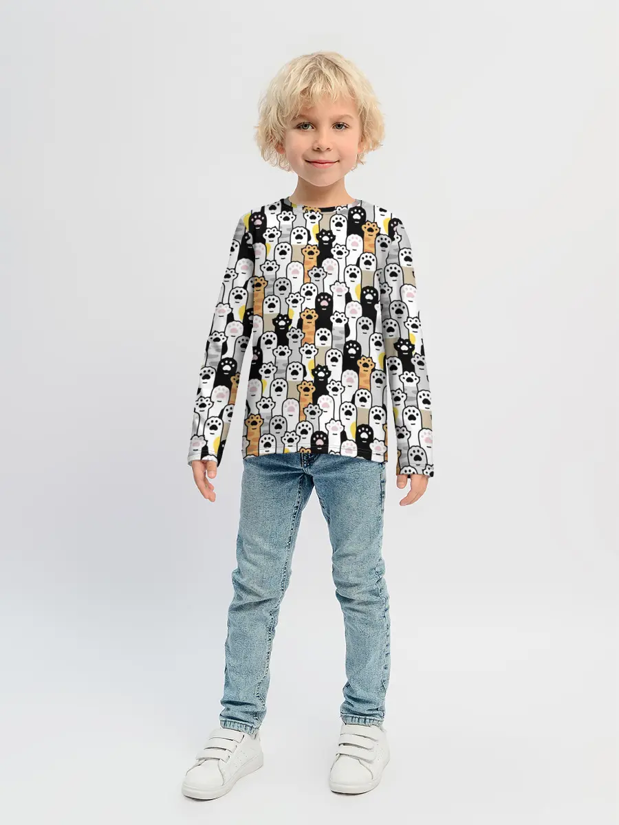 Детский лонгслив / ЛАПКИ