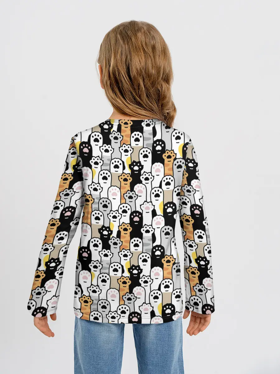 Детский лонгслив / ЛАПКИ