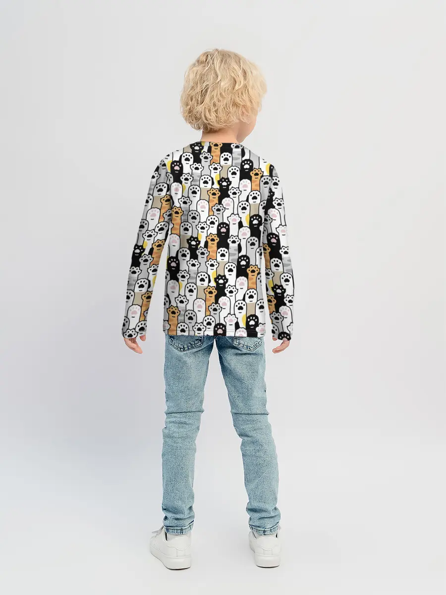 Детский лонгслив / ЛАПКИ