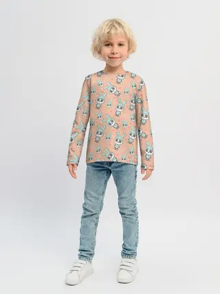 Детский лонгслив / ЗАЙКИ