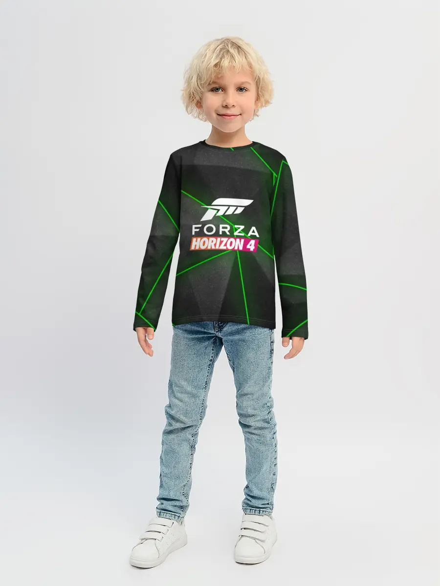 Детский лонгслив / Forza Horizon 4 Hi-tech