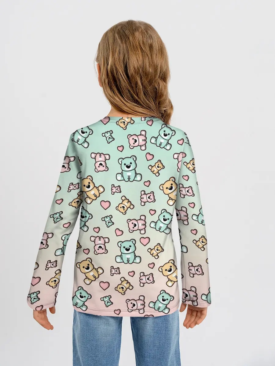 Детский лонгслив / МИШКИ