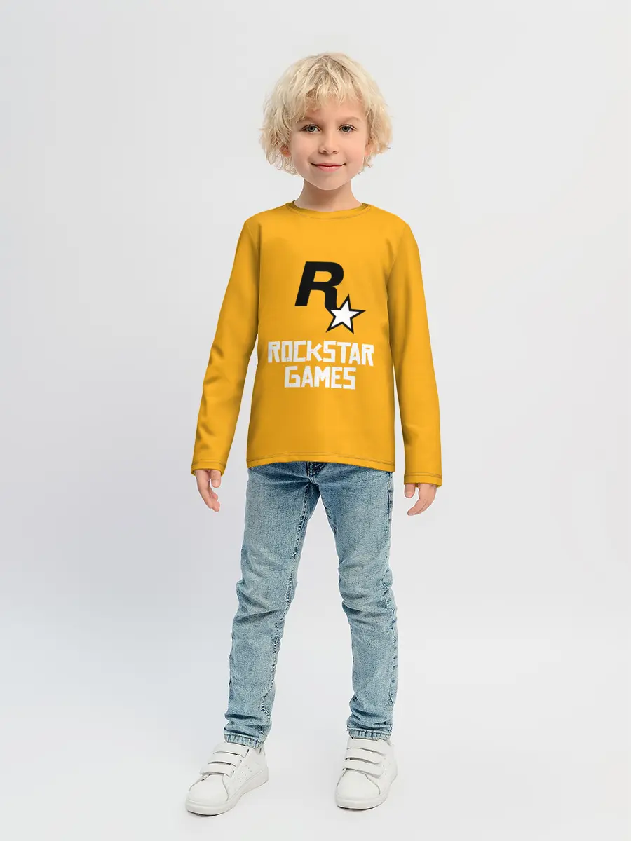 Детский лонгслив / Рокстар