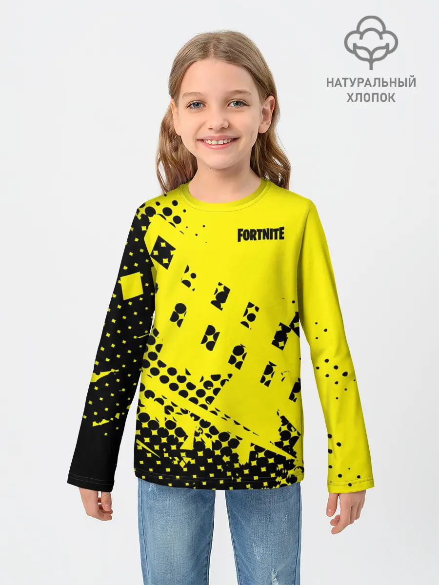 Детский лонгслив / Fortnite