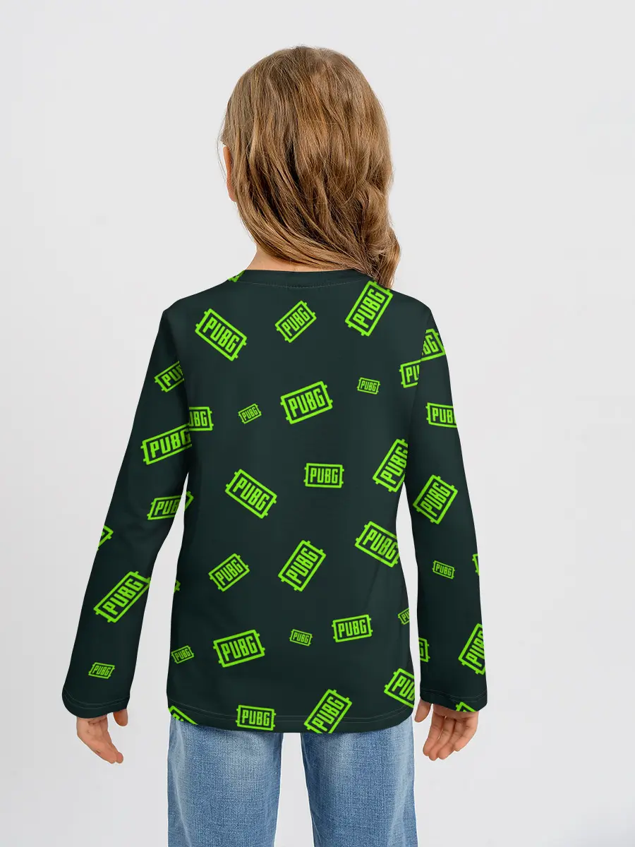 Детский лонгслив / PUBG / ПАБГ