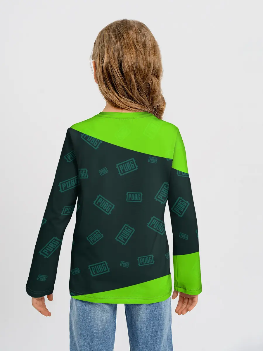 Детский лонгслив / PUBG / ПАБГ