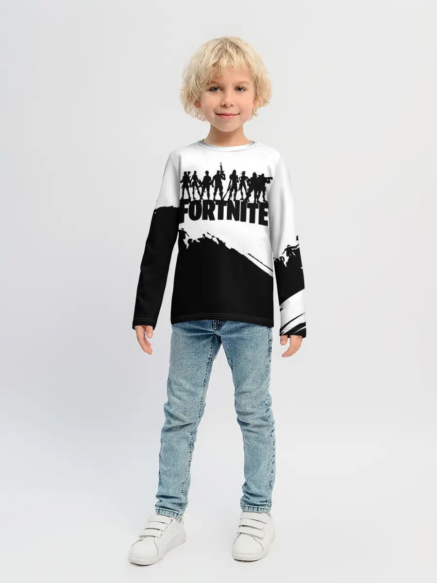 Детский лонгслив / Fortnite