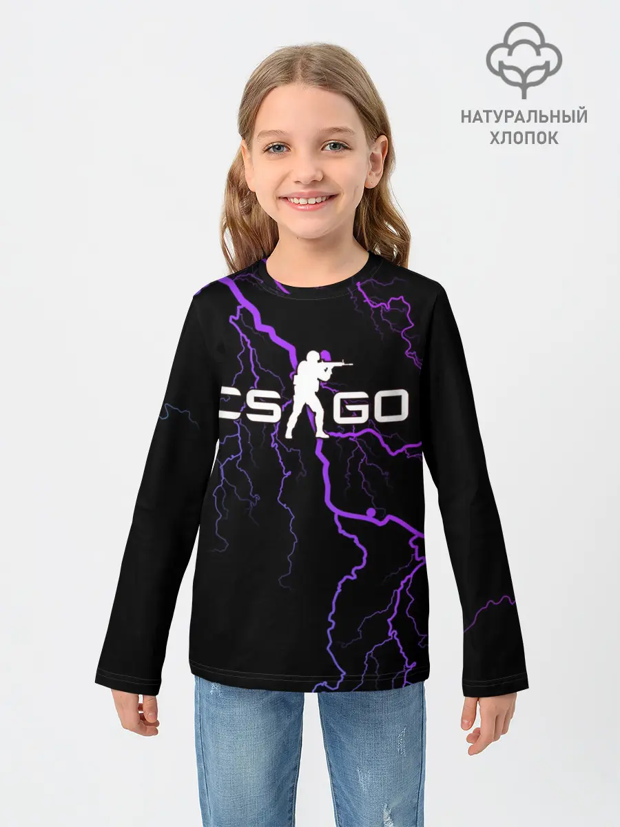 Детский лонгслив / COUNTER STRIKE
