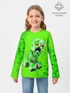 Детский лонгслив / MINECRAFT CREEPER