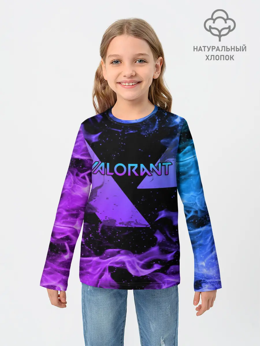 Детский лонгслив / VALORANT