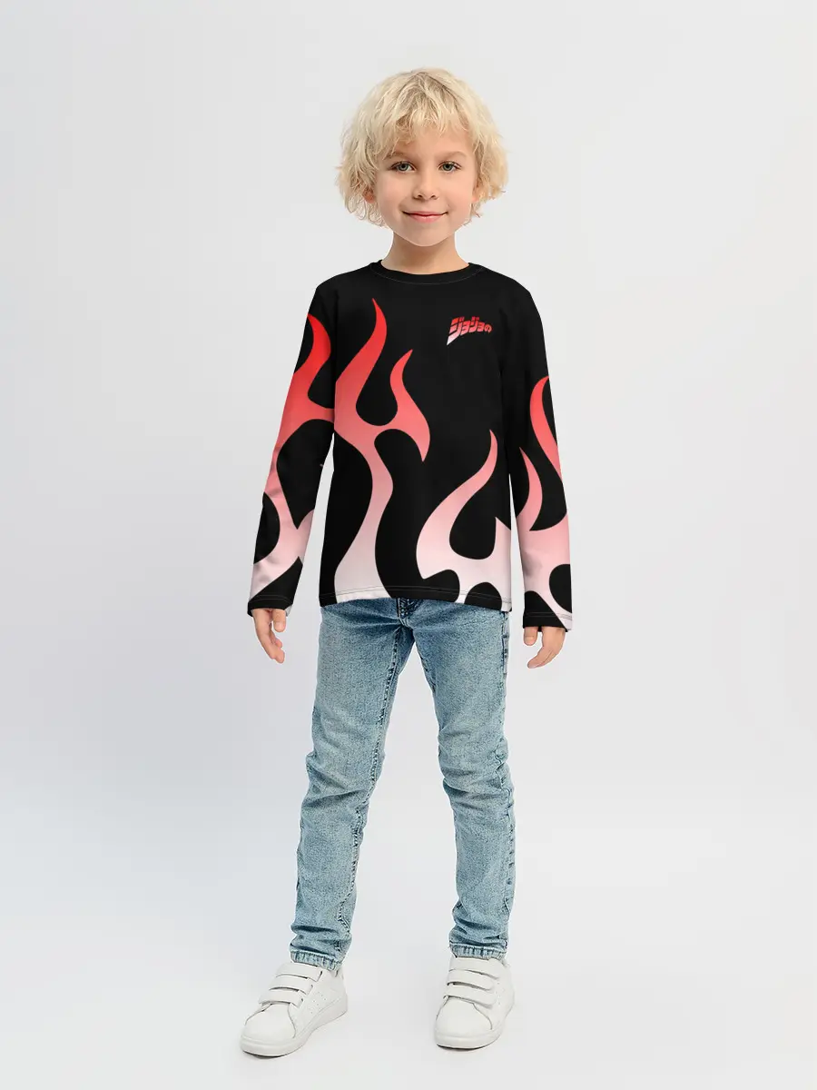 Детский лонгслив / Приключения ДжоДжо