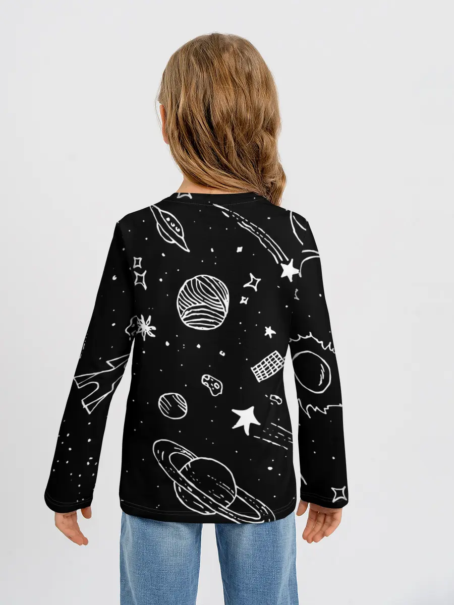 Детский лонгслив / Cosmos