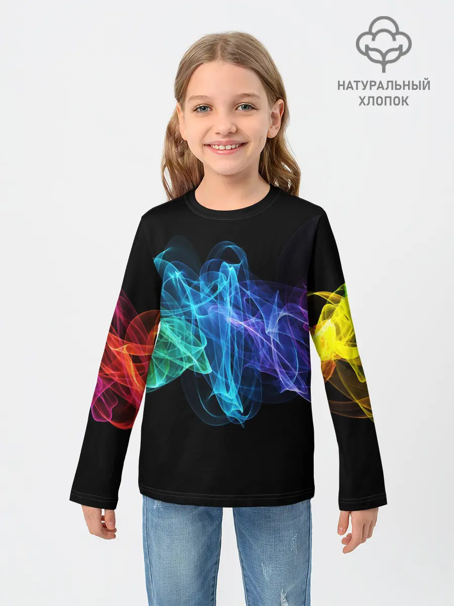 Детский лонгслив / COLOR SMOKE