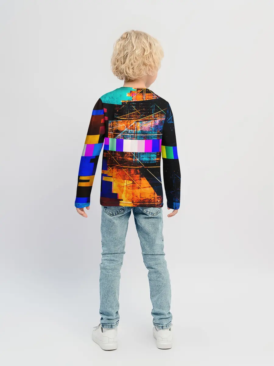 Детский лонгслив / ПОМЕХИ