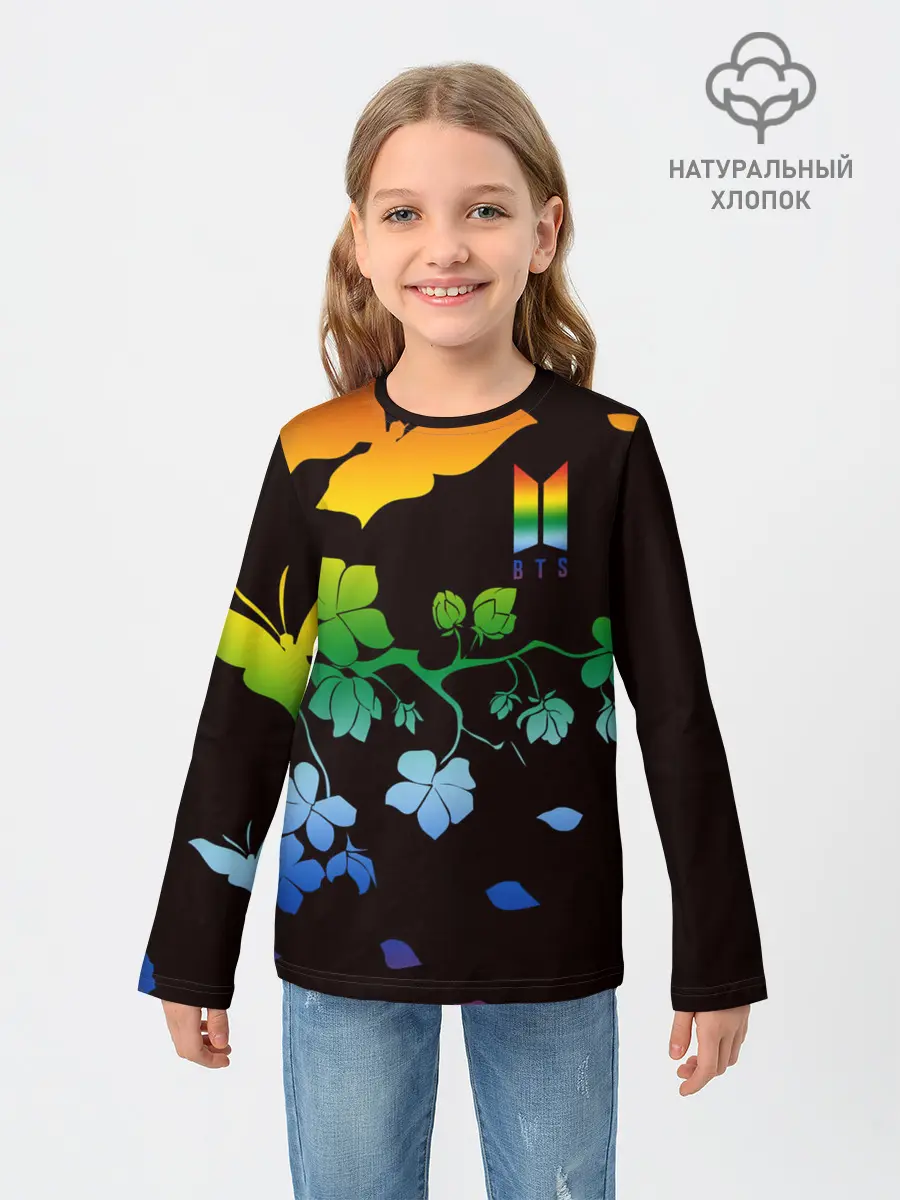 Детский лонгслив / BTS