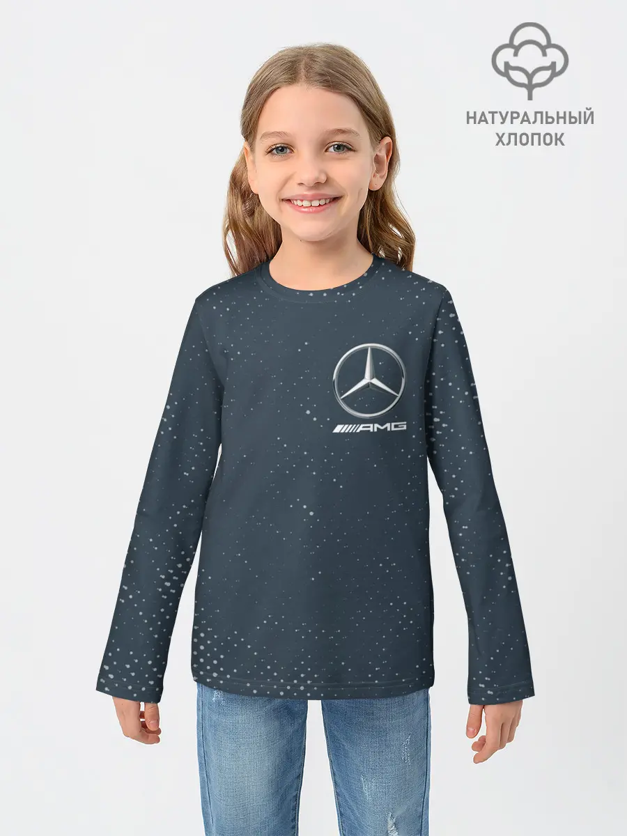 Детский лонгслив / MERCEDES / МЕРСЕДЕС