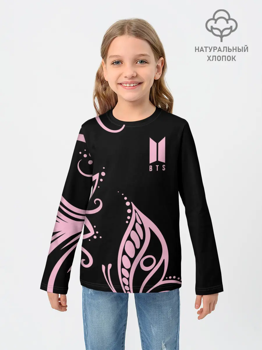 Детский лонгслив / BTS