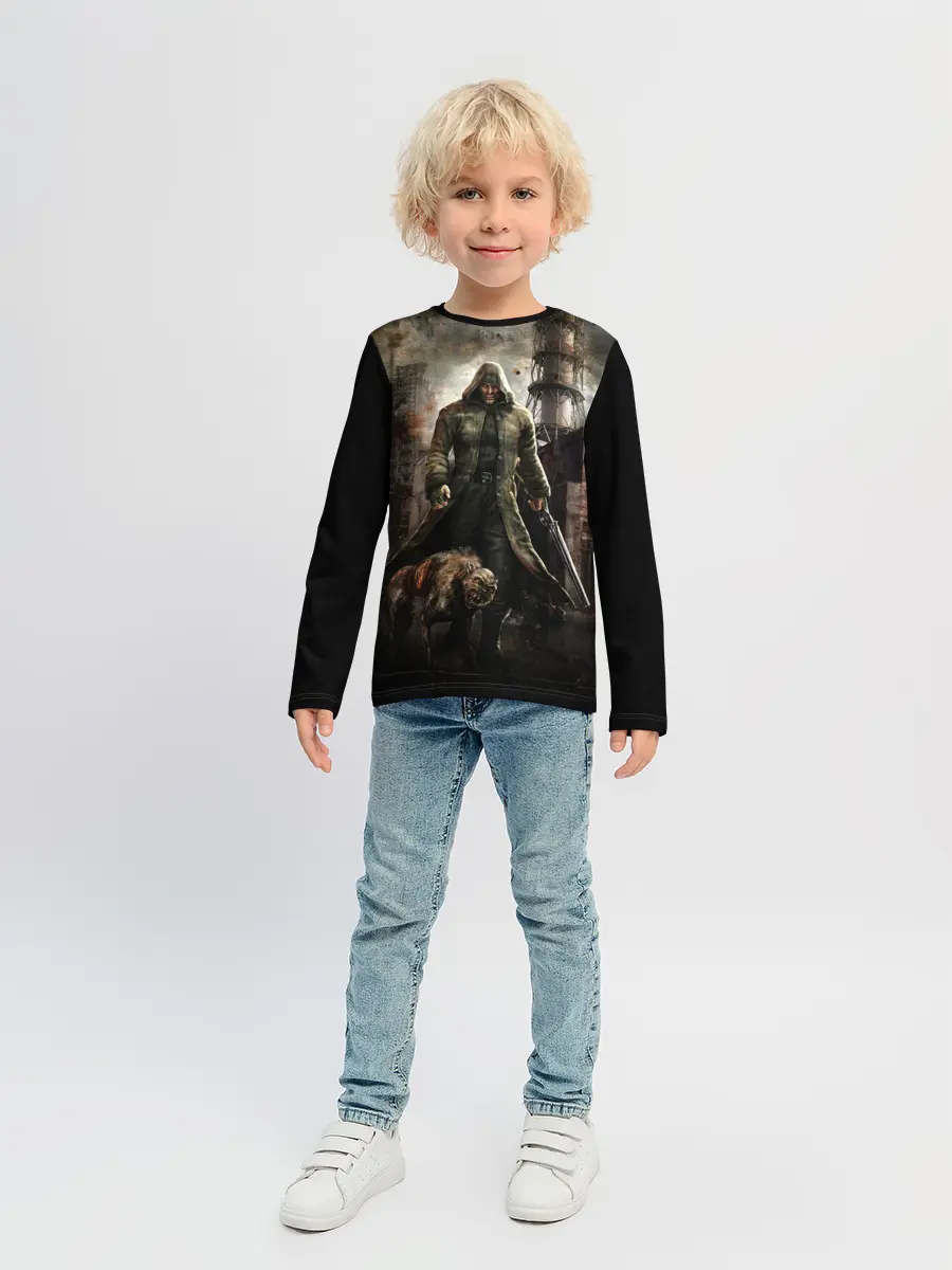 Детский лонгслив / S.T.A.L.K.E.R. Man Made Hell