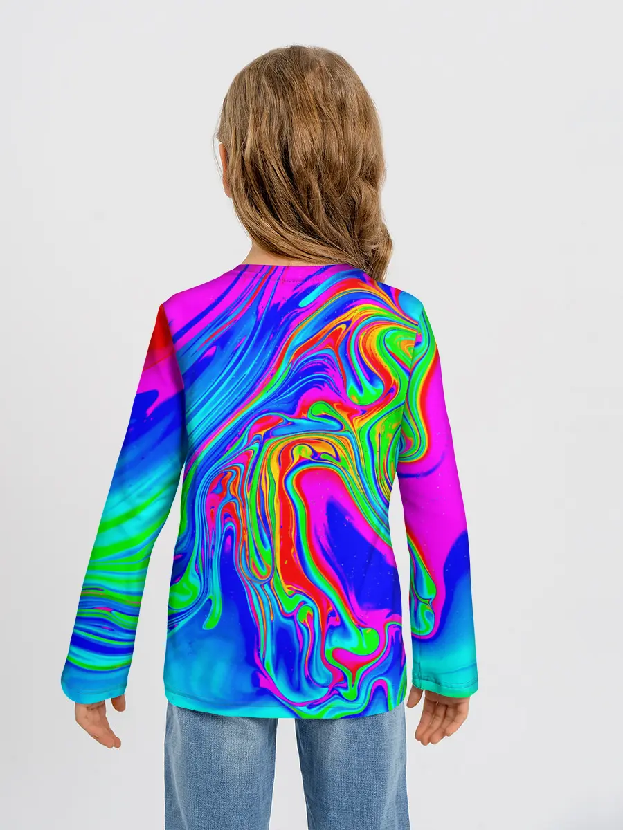 Детский лонгслив / Краска