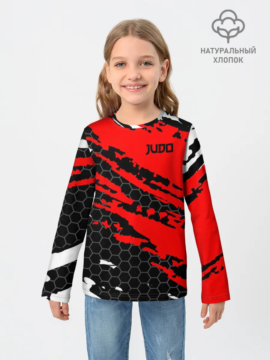 Детский лонгслив / Judo