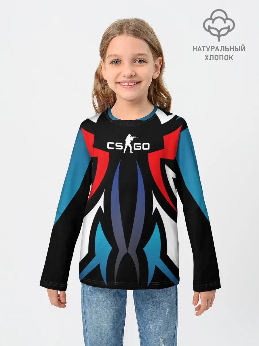 Детский лонгслив / Counter Strike Gaming Gear