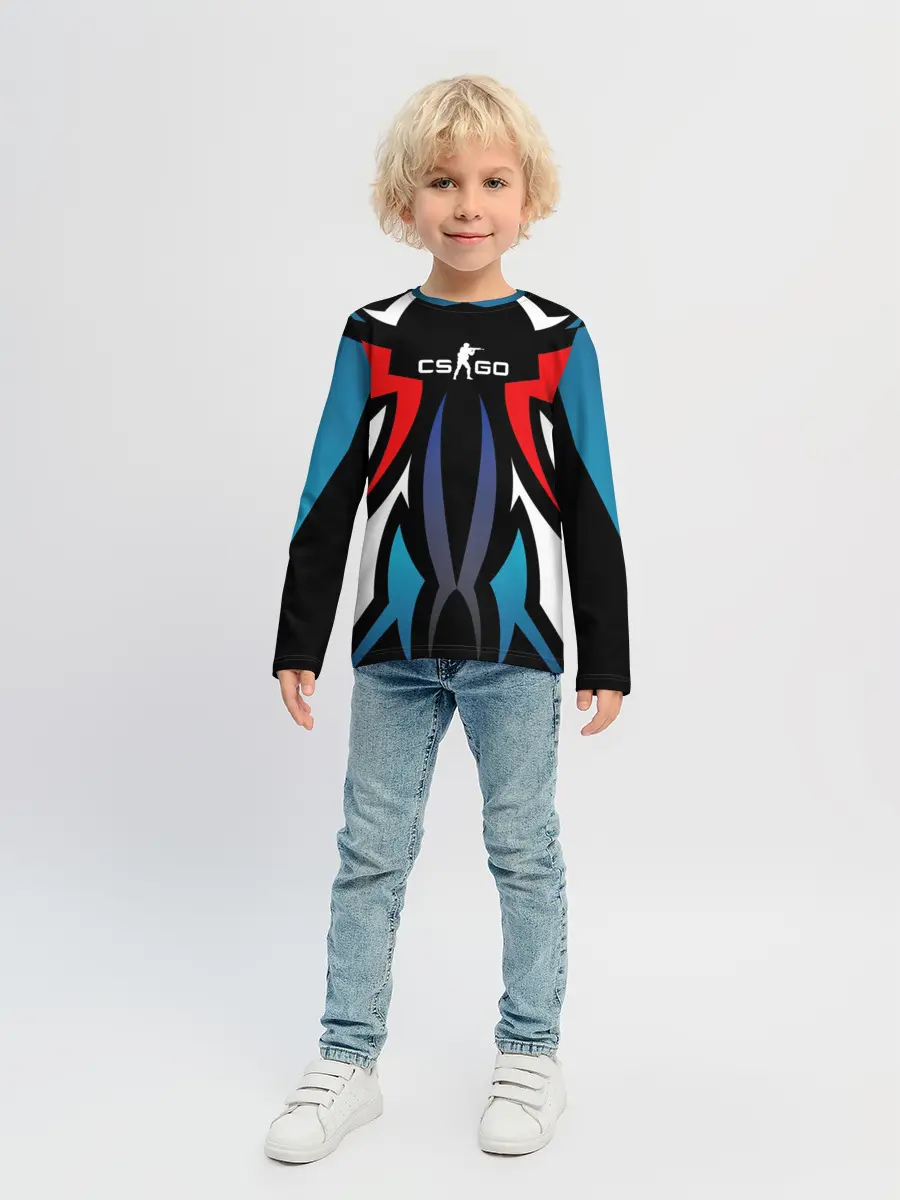 Детский лонгслив / Counter Strike Gaming Gear