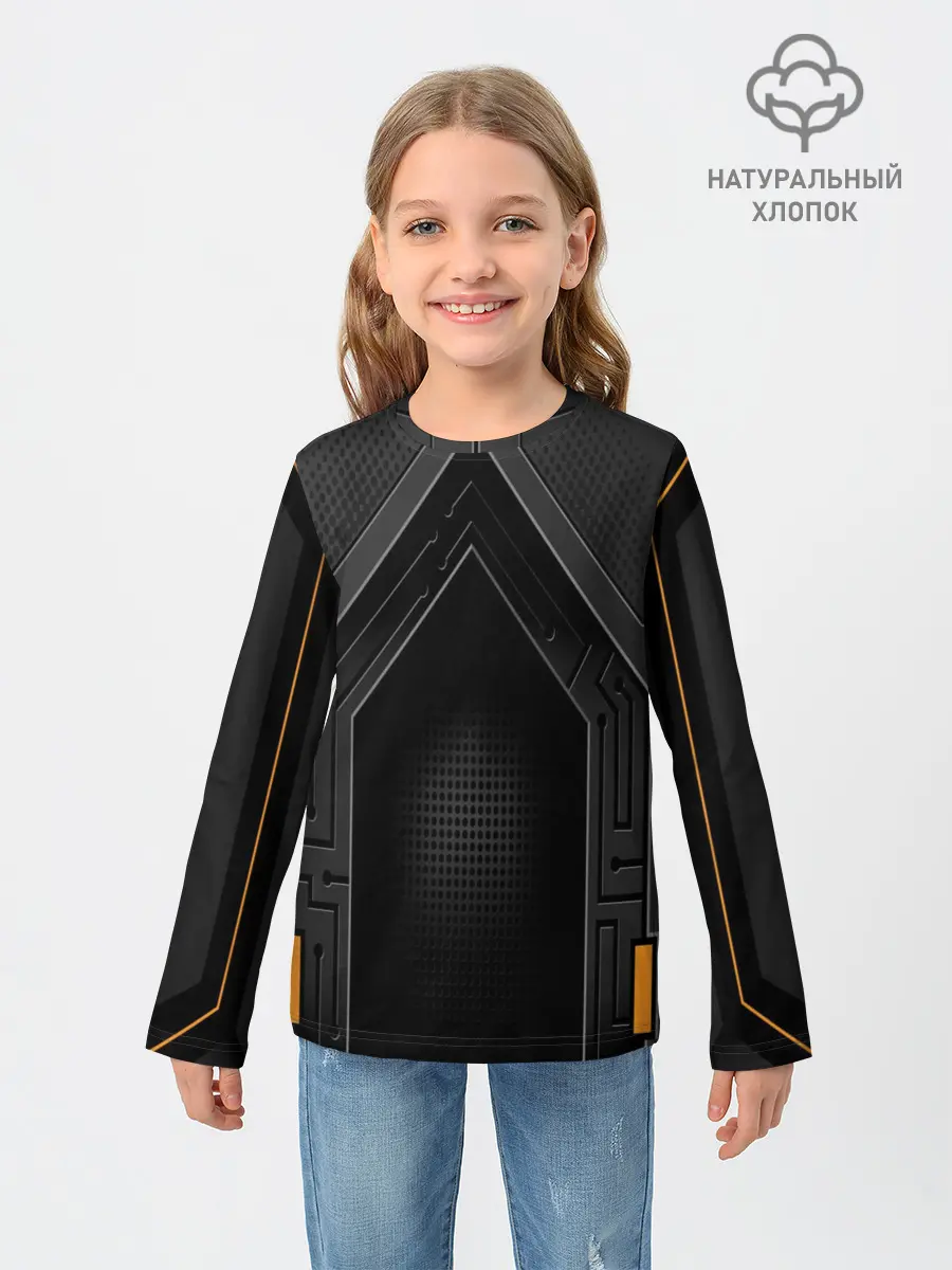 Детский лонгслив / Броня робота