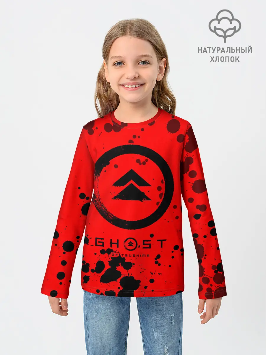 Детский лонгслив / GHOST OF TSUSHIMA