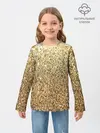 Детский лонгслив / Блёстки