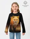Детский лонгслив / Лиса