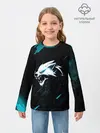 Детский лонгслив / Sky Wolf