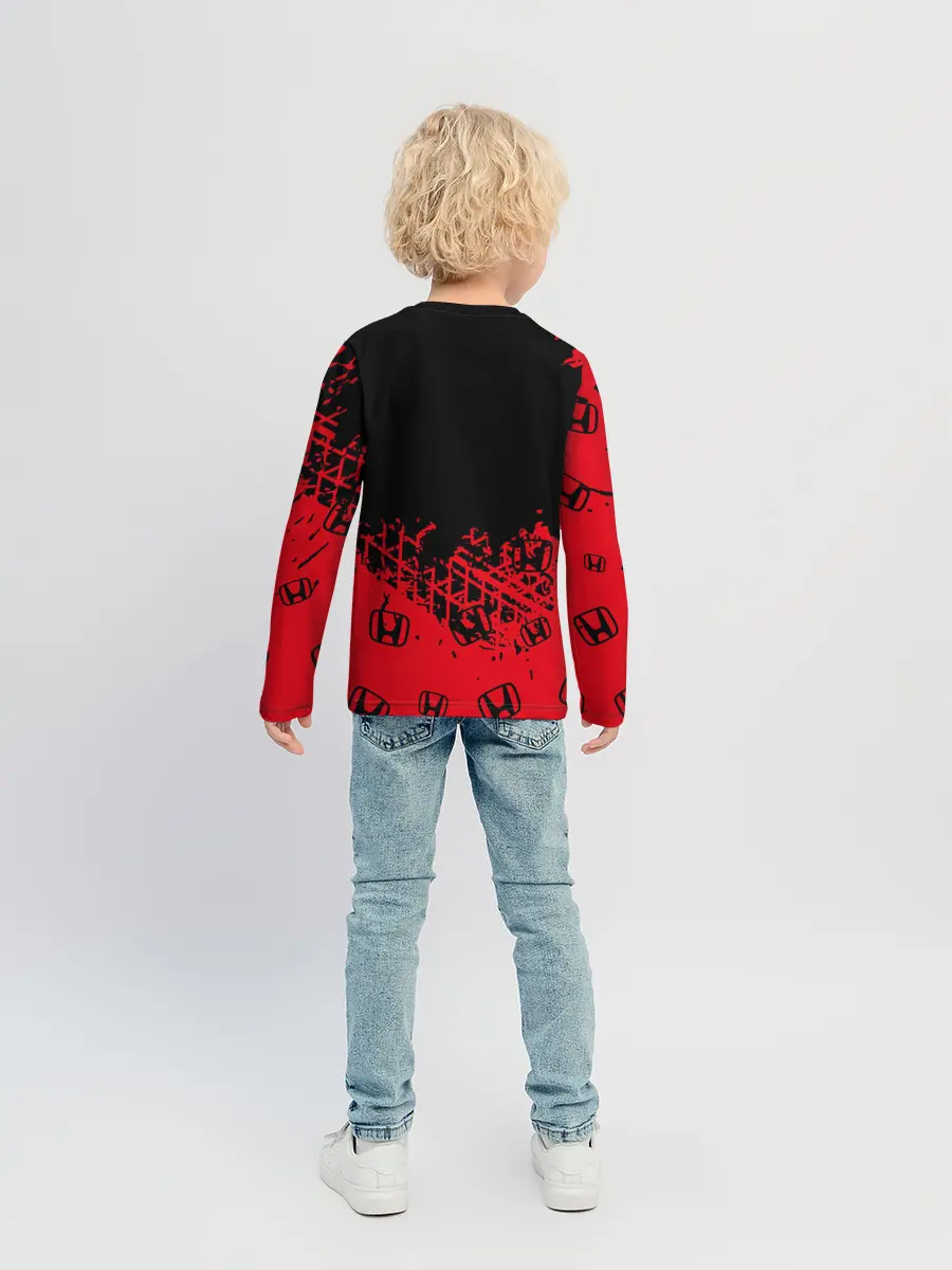 Детский лонгслив / HONDA / ХОНДА