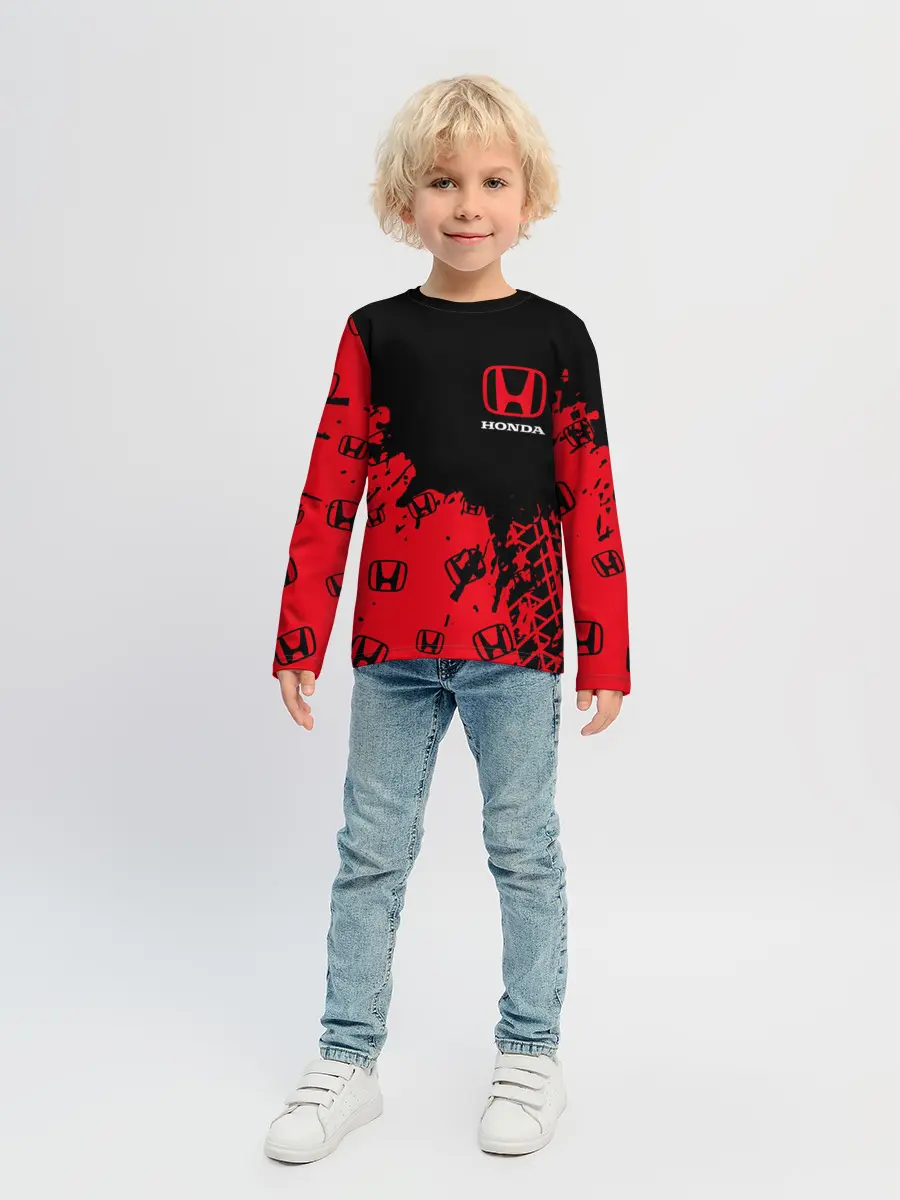 Детский лонгслив / HONDA / ХОНДА