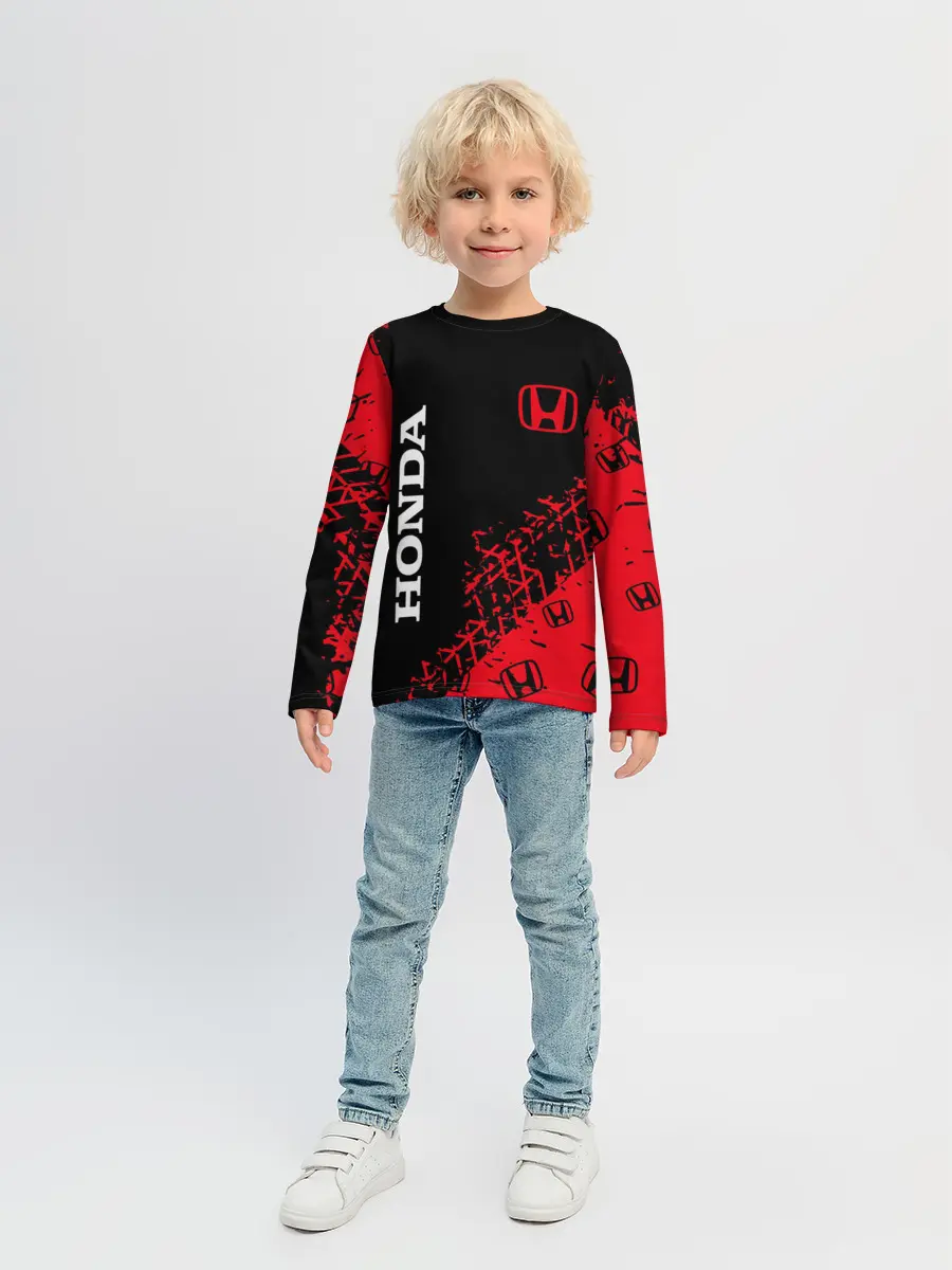Детский лонгслив / HONDA / ХОНДА