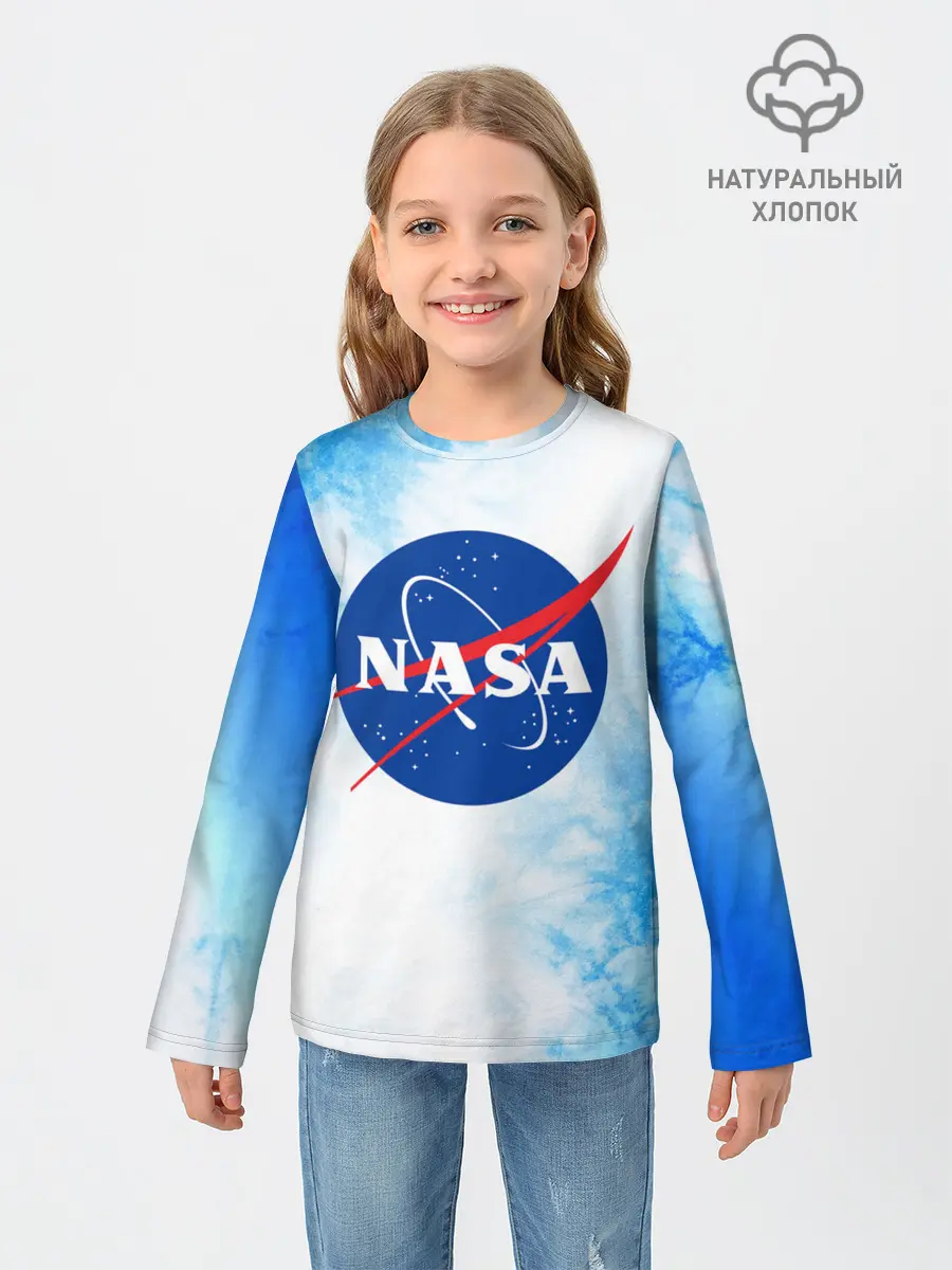 Детский лонгслив / NASA / НАСА