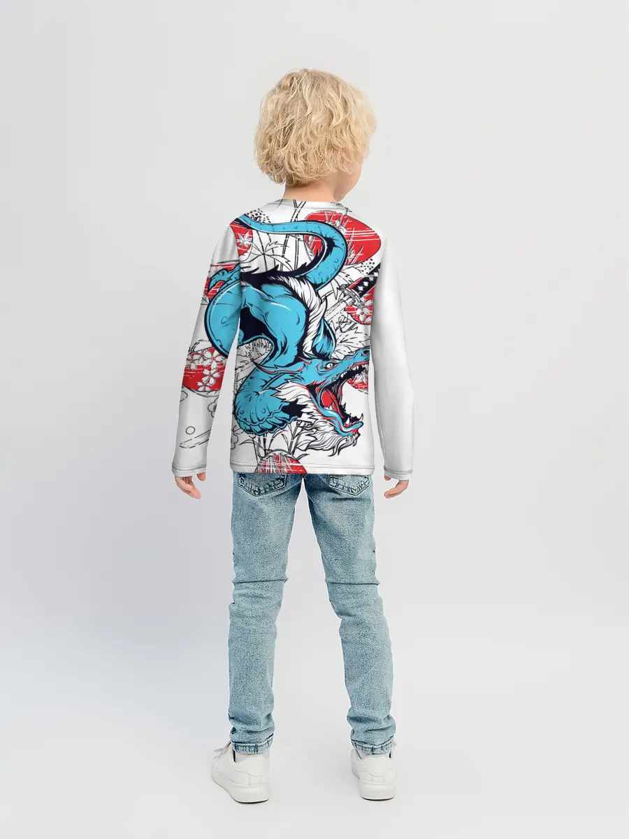 Детский лонгслив / Дзётаро самурайский меч