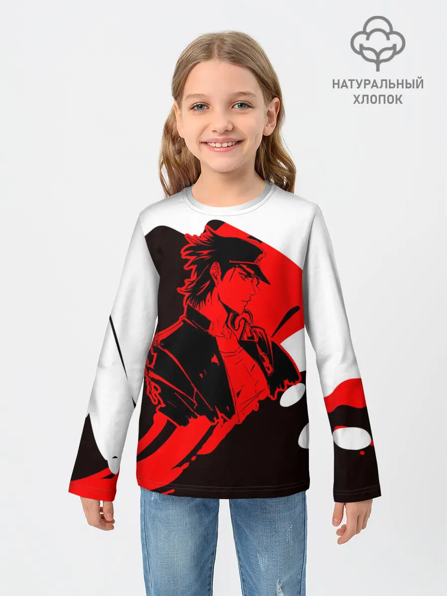 Детский лонгслив / Приключения ДжоДжо