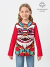 Детский лонгслив / Морда Азиатского Льва