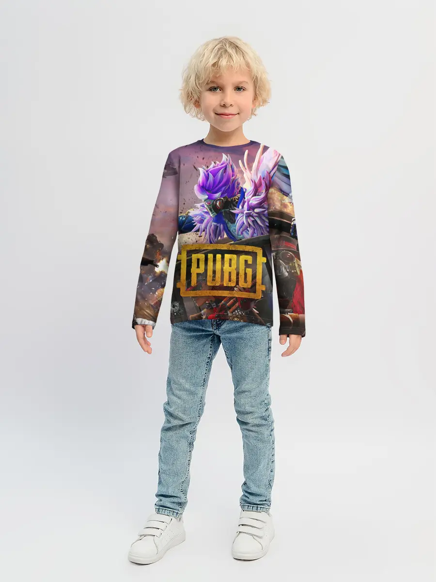 Детский лонгслив / PUBG