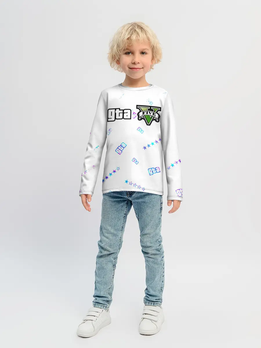 Детский лонгслив / GTA 5 / ГТА 5