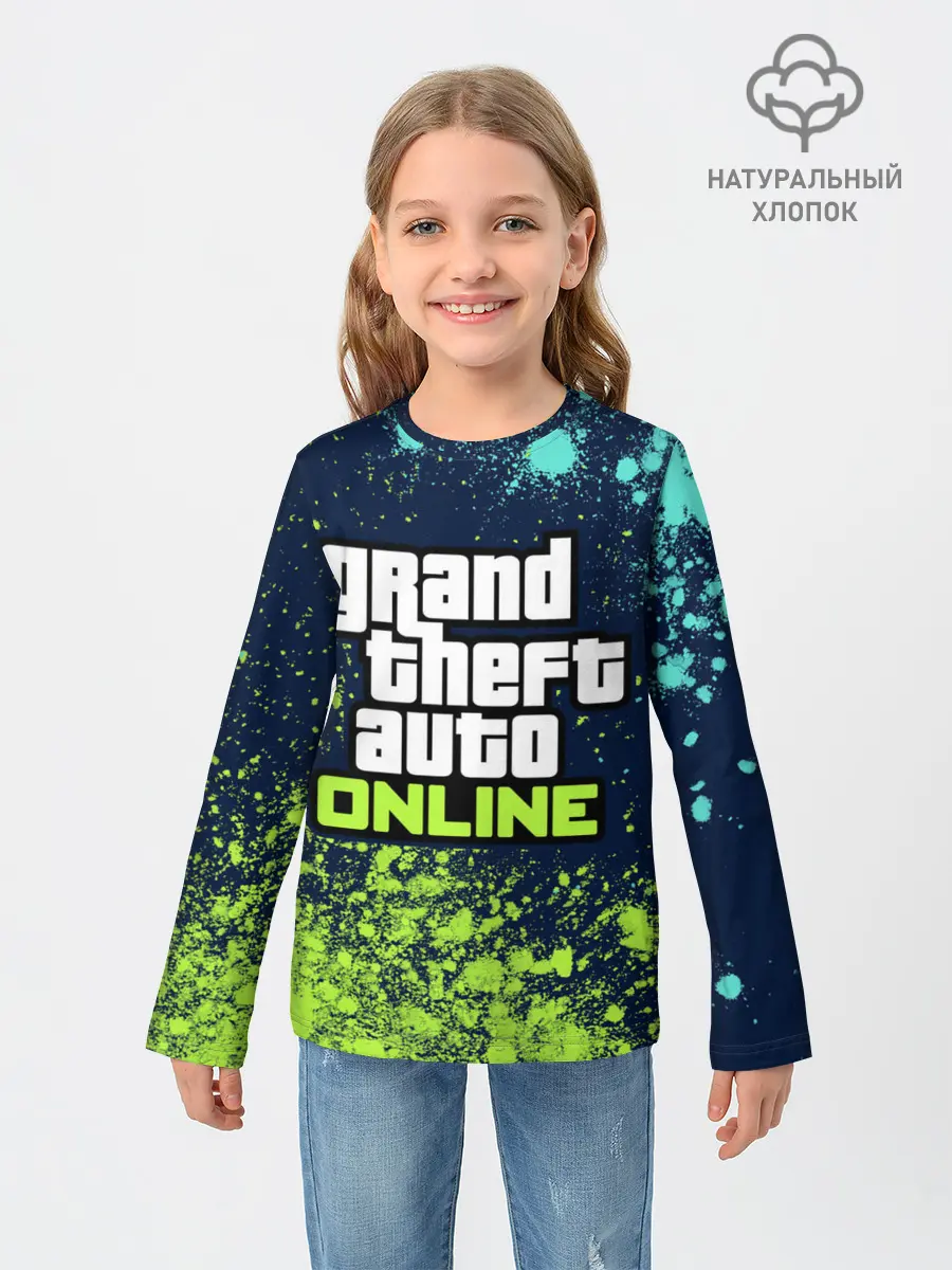 Детский лонгслив / GTA ONLINE / ГТА ОНЛАЙН