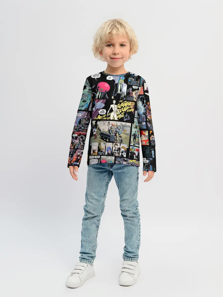 Детский лонгслив / Академия Амбрелла