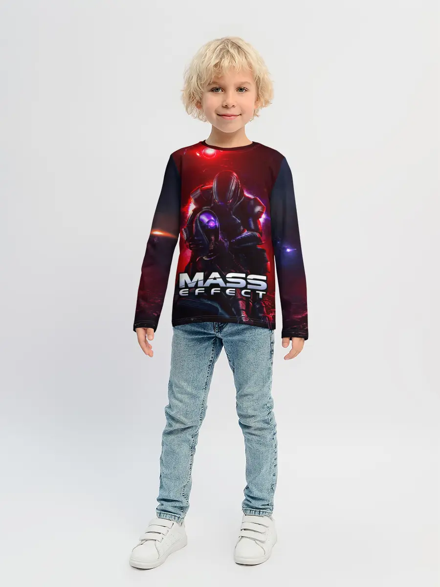 Детский лонгслив / Mass Effect