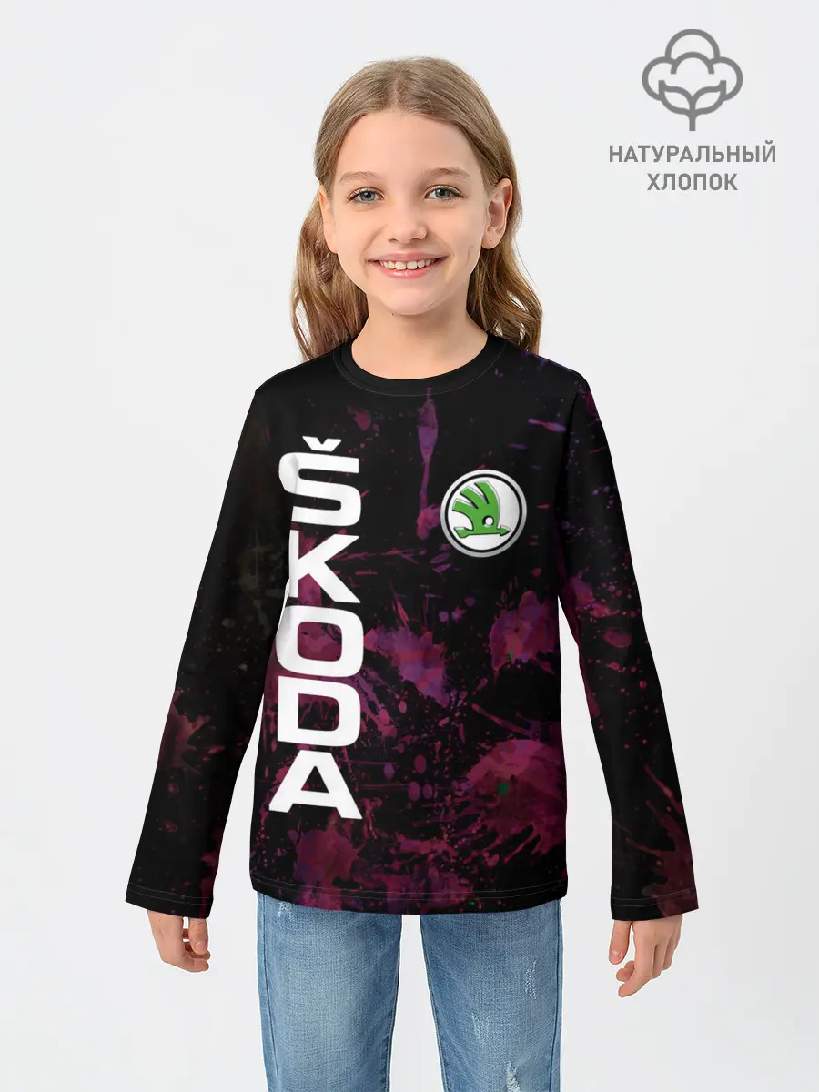 Детский лонгслив / Шкода