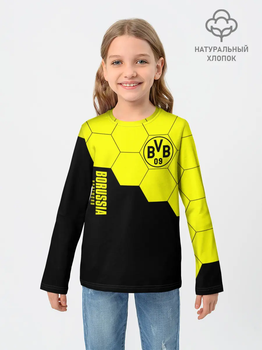 Детский лонгслив / Borussia Dortmund